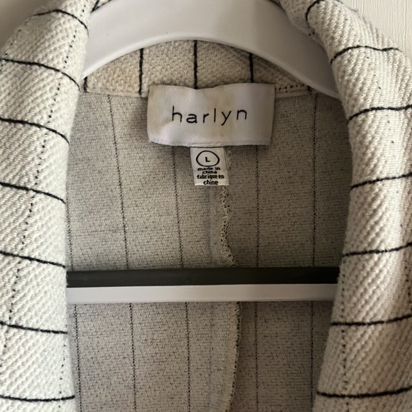 Long suit-style jacket with stretch and style - Picture 3 of 5